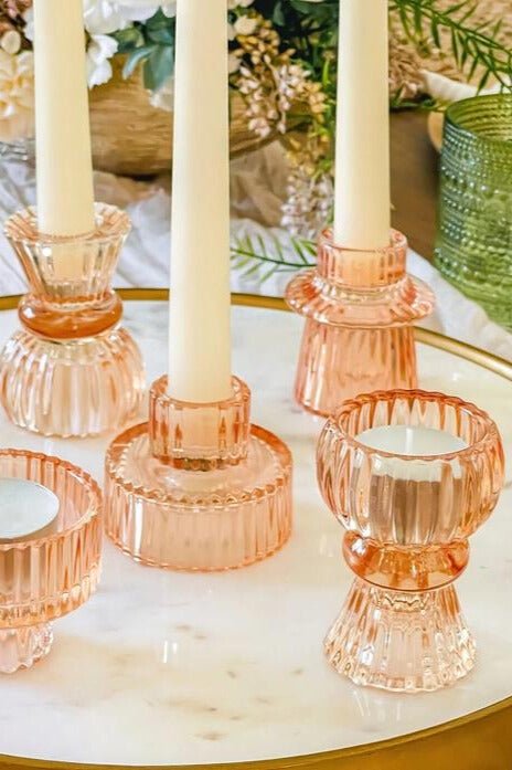 Candle Holders + Accessories - Merry Piglets