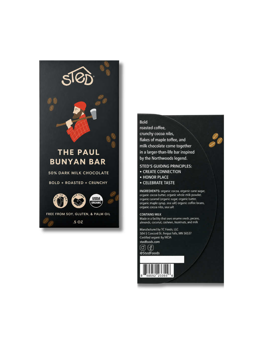 Mini Paul Bunyan Chocolate Bar