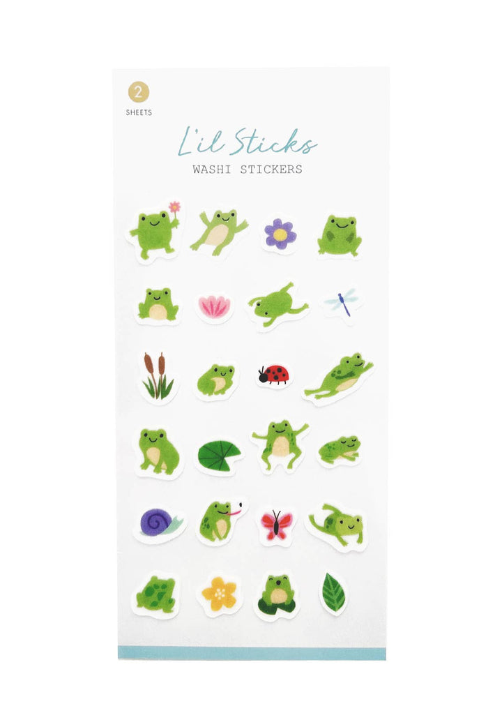 Little Frogs Washi Stickers