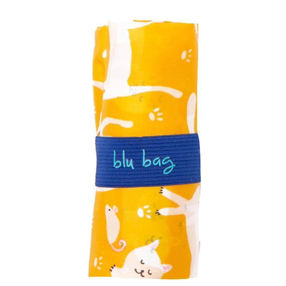 Yellow Kitty Cats Reusable Shopper Tote
