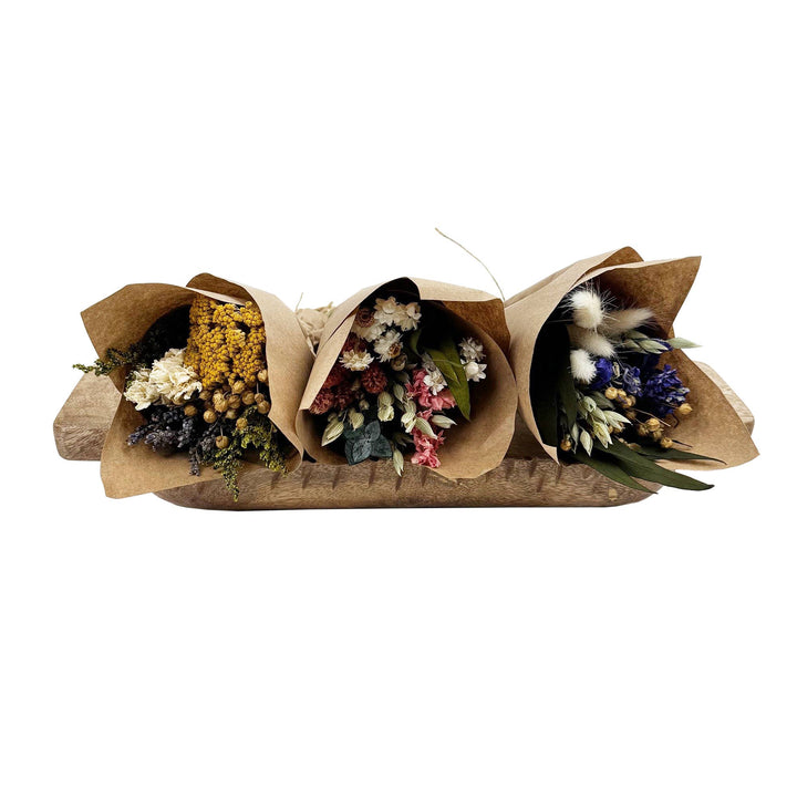 Purple Larkspur & Bunny Tail Mini Bouquet