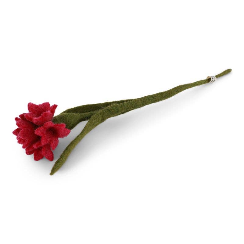 Cerise Lupine Wool Flower