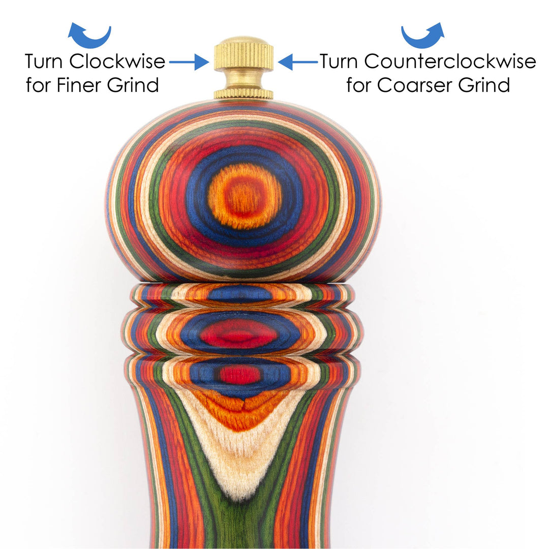 Birch Wood Pepper Grinder