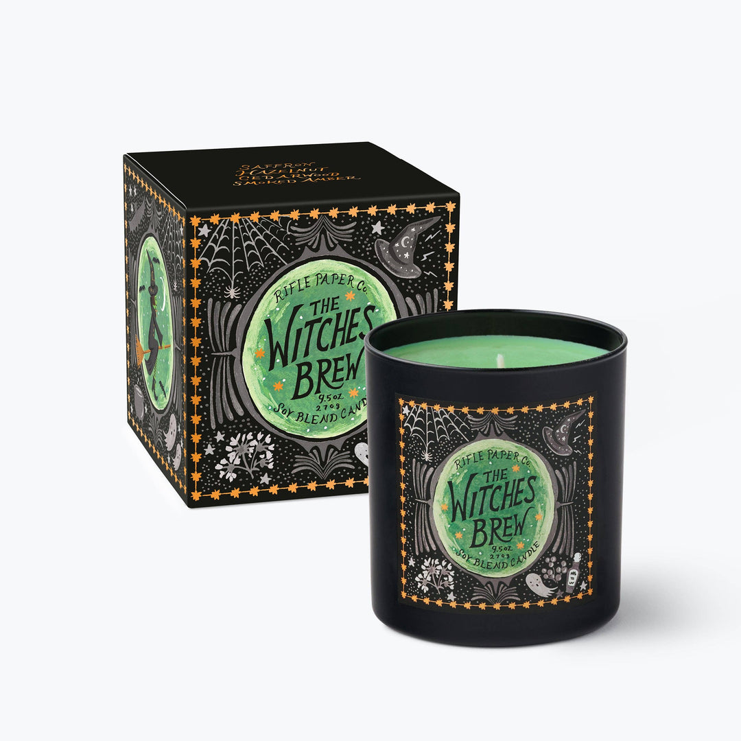 Witches Brew Glass Candle