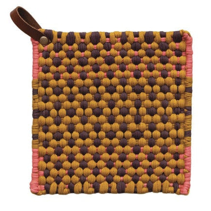 Woven Cotton Pot Holder