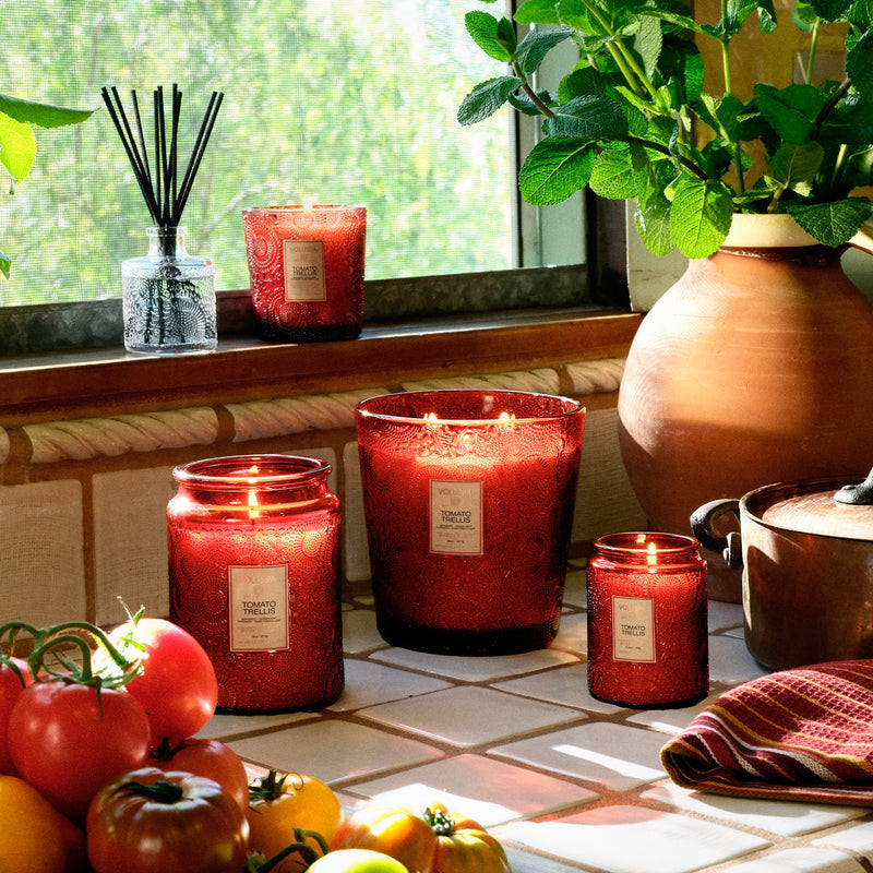 Tomato Trellis Small Jar Candle