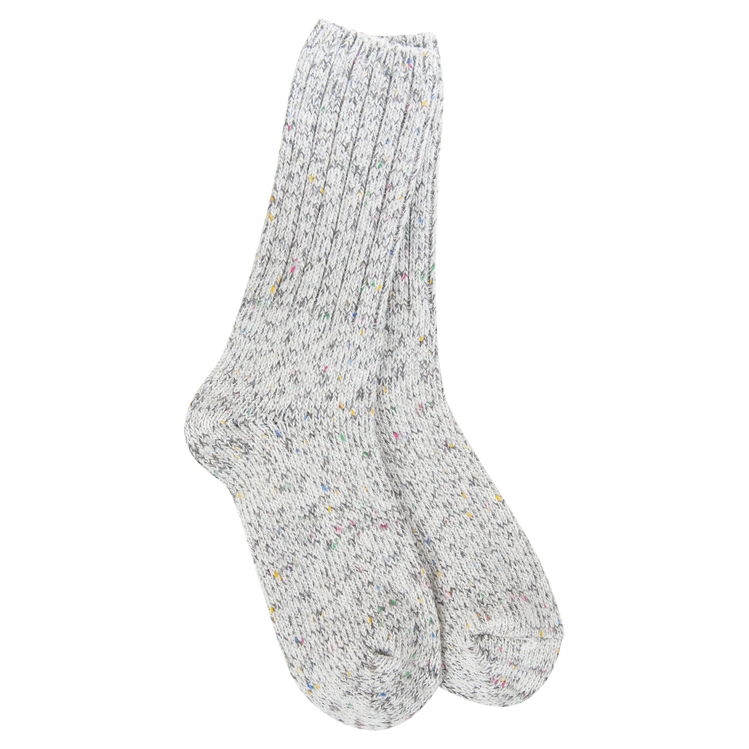 World's Softest Rocky Confetti Ragg Crew Socks