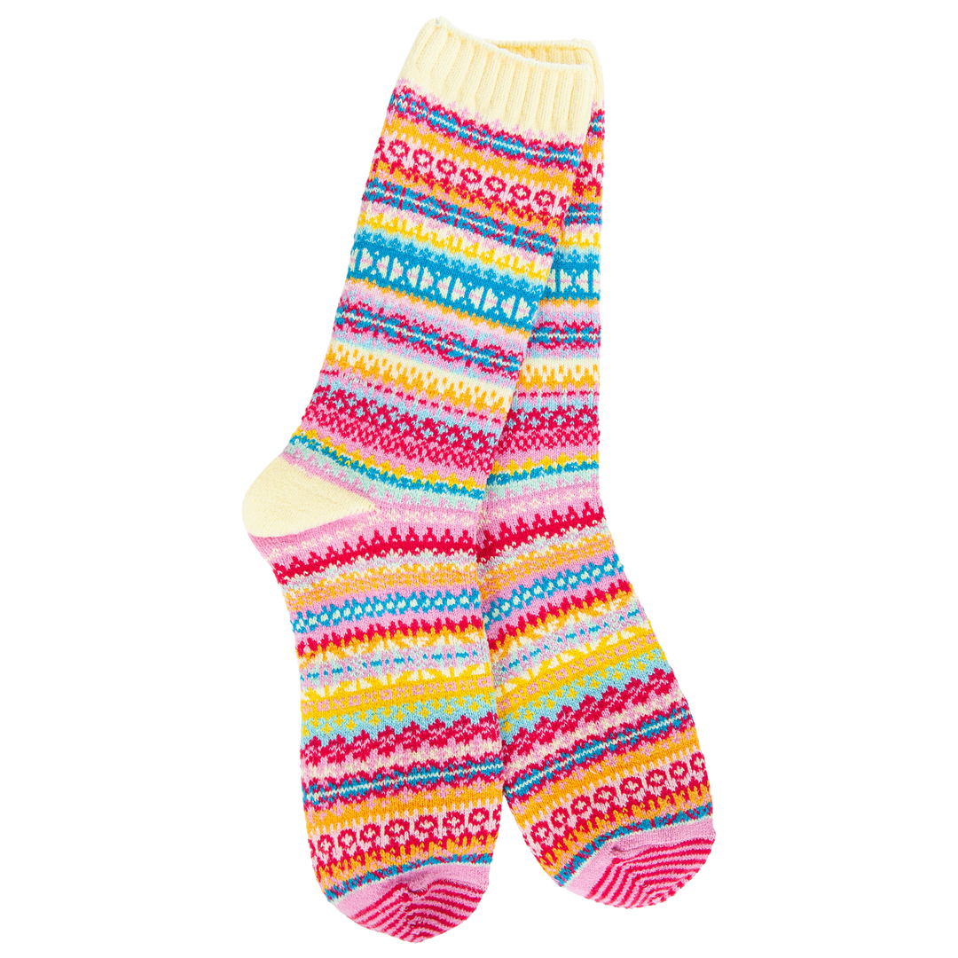 Weekend Nordic Whimsy Crew Socks