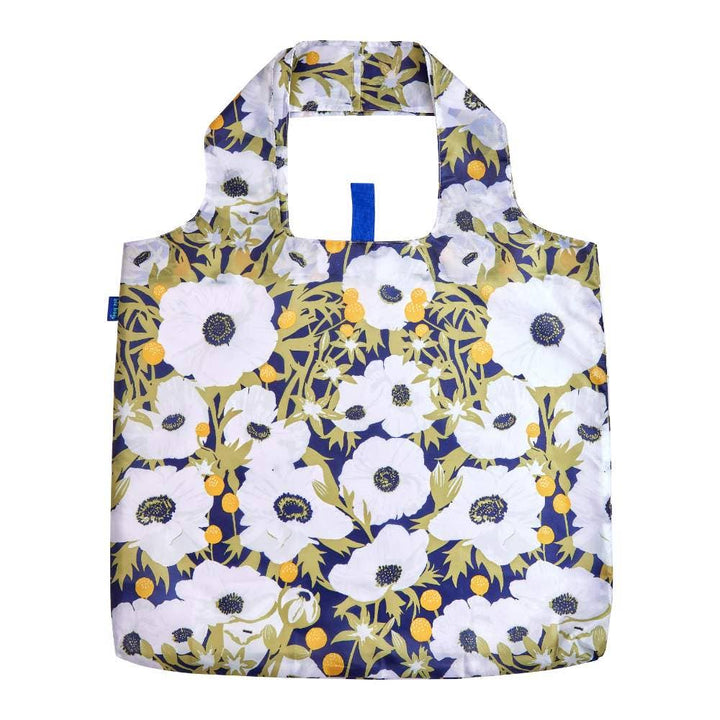 Anemone Poppy Reusable Shopper Tote Bag - Merry Pigletsrockflowerpaper