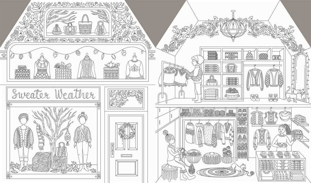 Autumn Coloring - Merry PigletsSimon & Schuster