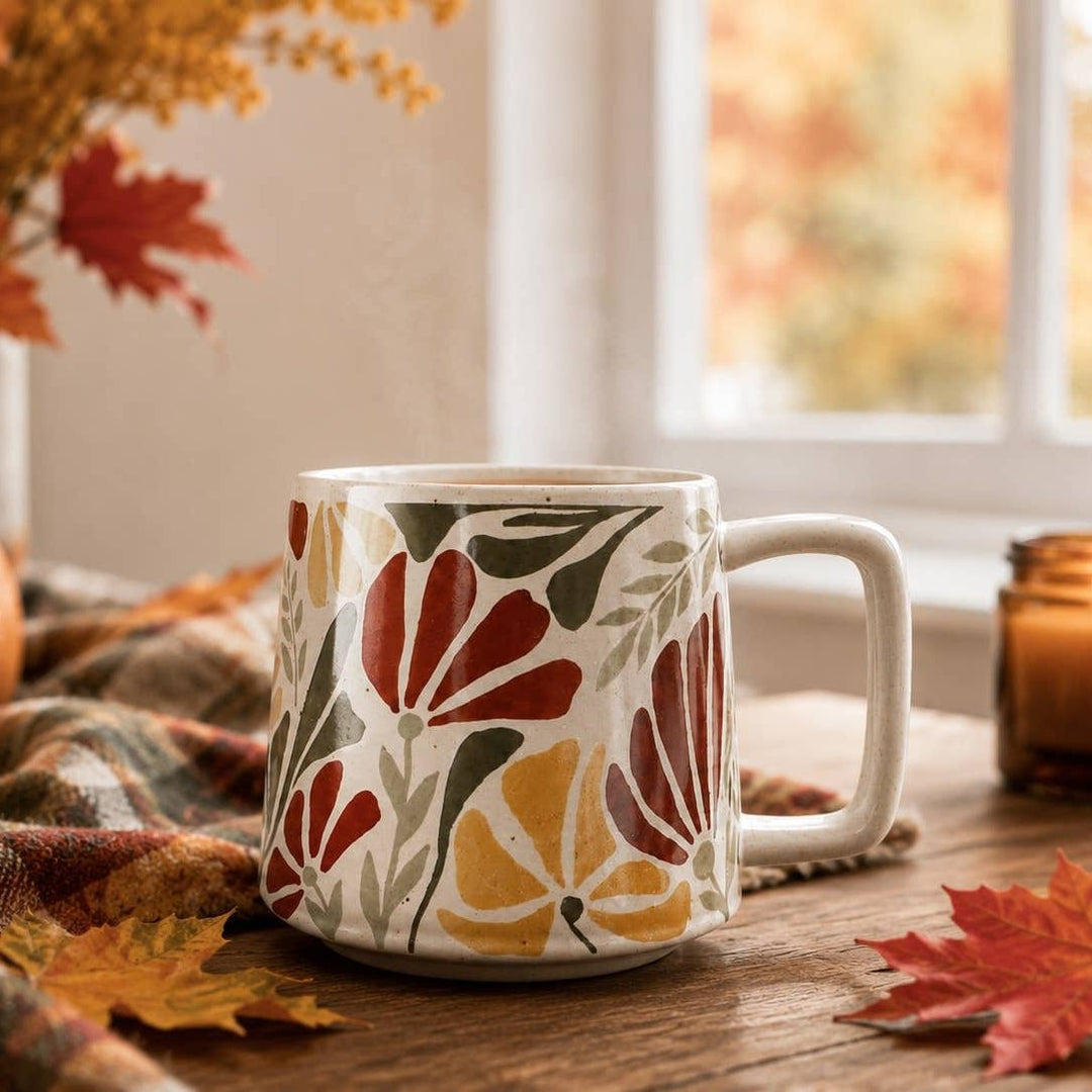 Autumn Meadow Mug - Merry PigletsArtsy Em