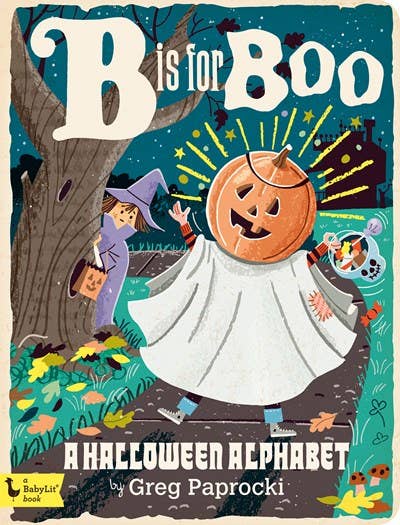 B is for Boo: A Halloween Alphabet Board Book - Merry PigletsGibbs Smith