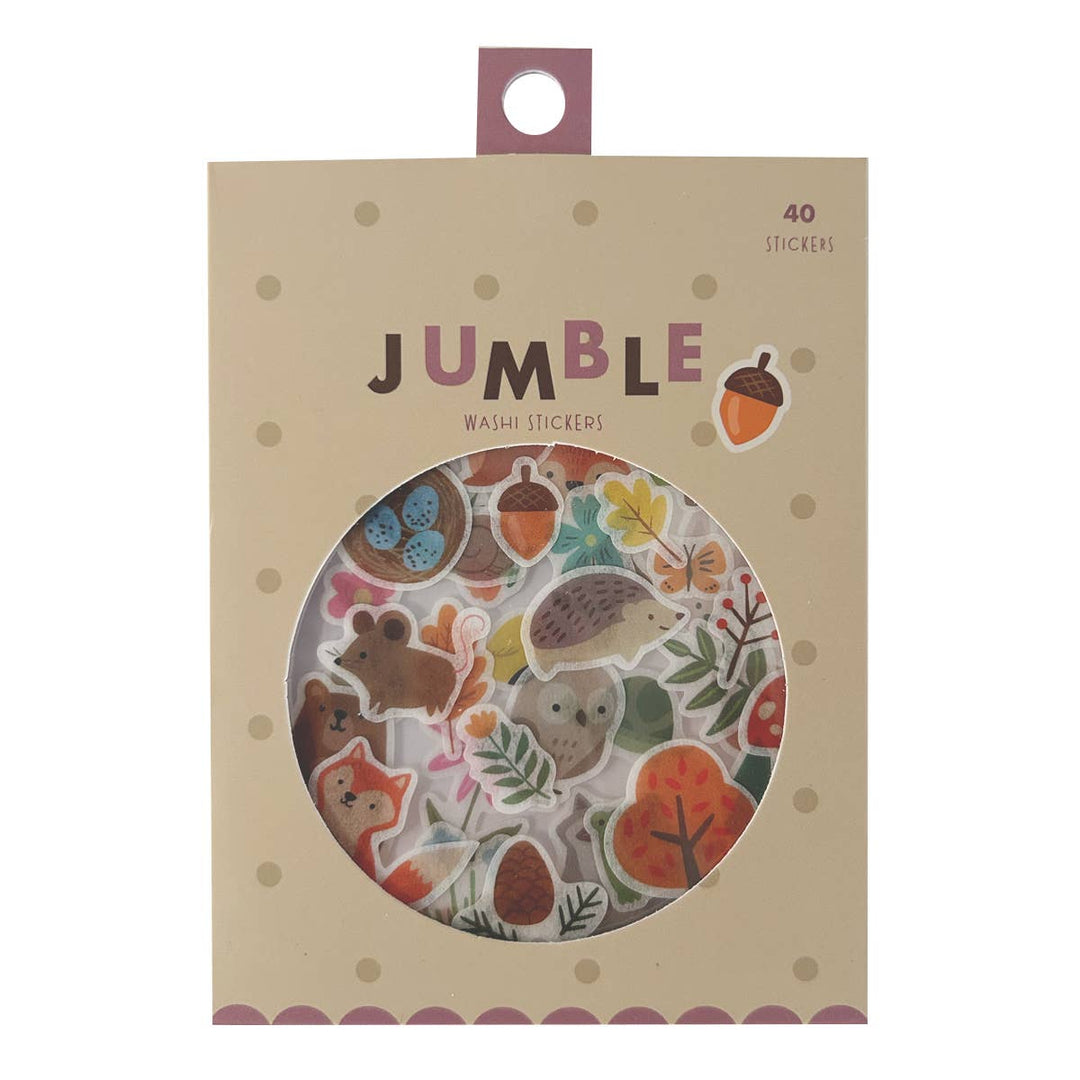 Woodland Friends Washi Stickers
