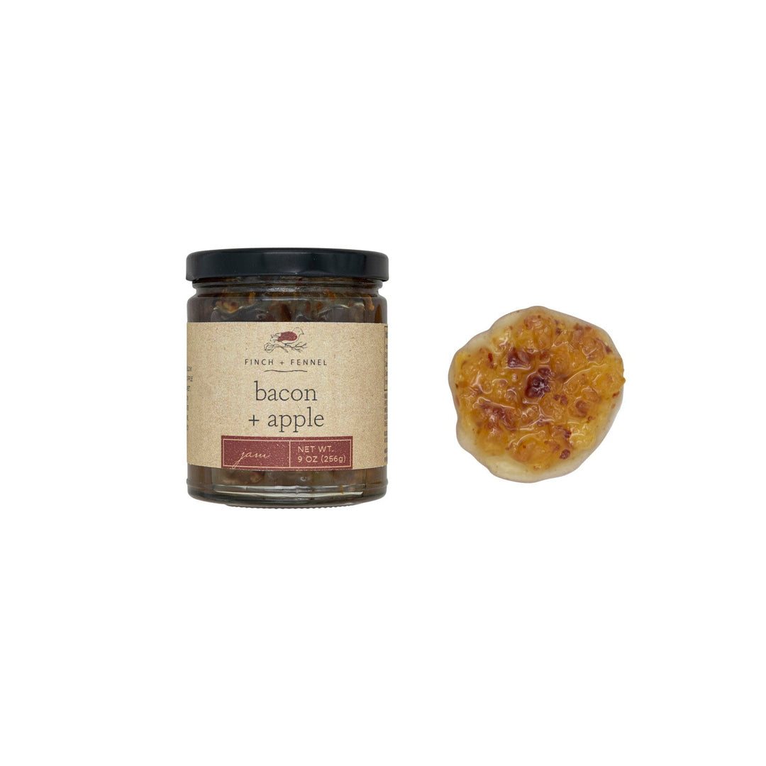 Bacon + Apple Jam - Merry PigletsFinch & Fennel