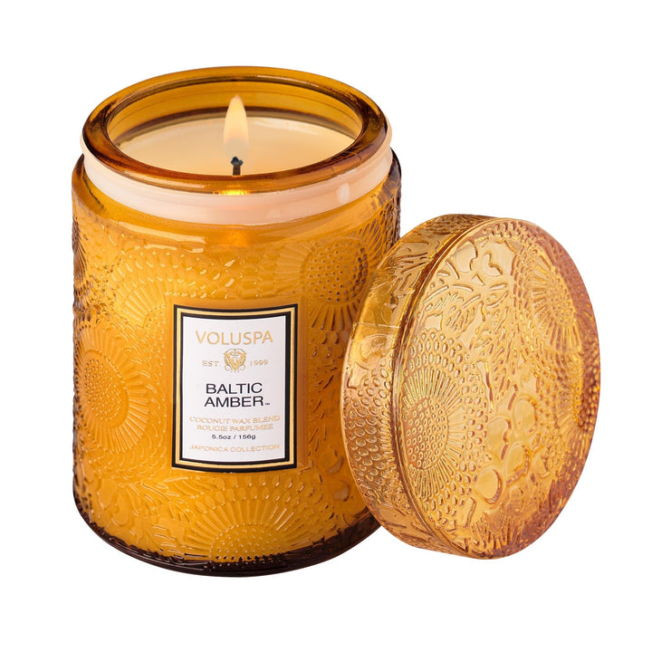 Baltic Amber Small Jar Candle - Merry PigletsVoluspa