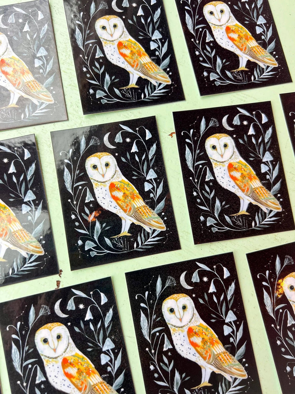 Barn Owl Sticker - Merry PigletsKatie Daisy
