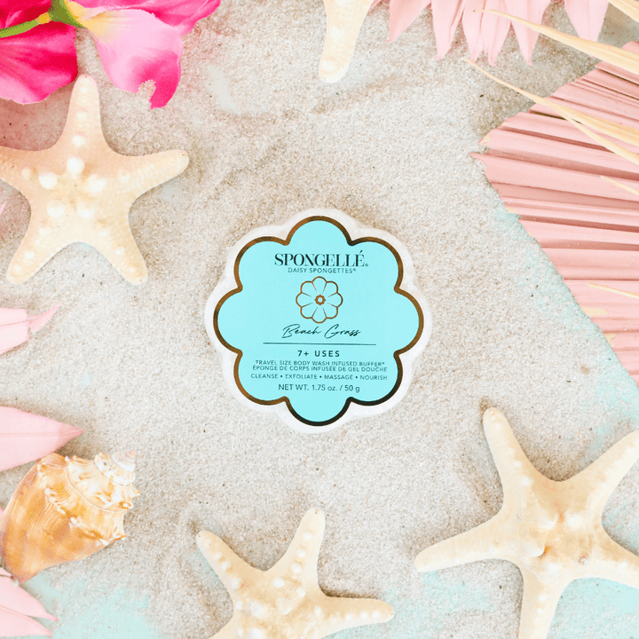 Beach Grass Soap Body Buffer - Merry PigletsSpongellé | Summer Gifts | Father's Day