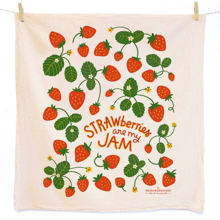 Berry Basket Tea Towel Set - Merry PigletsThe Neighborgoods