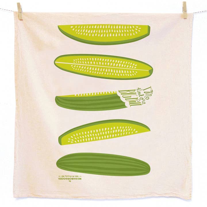 Big Dill Dish Towel Set - Merry PigletsThe Neighborgoods
