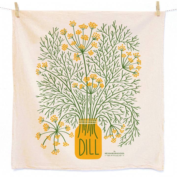 Big Dill Dish Towel Set - Merry PigletsThe Neighborgoods