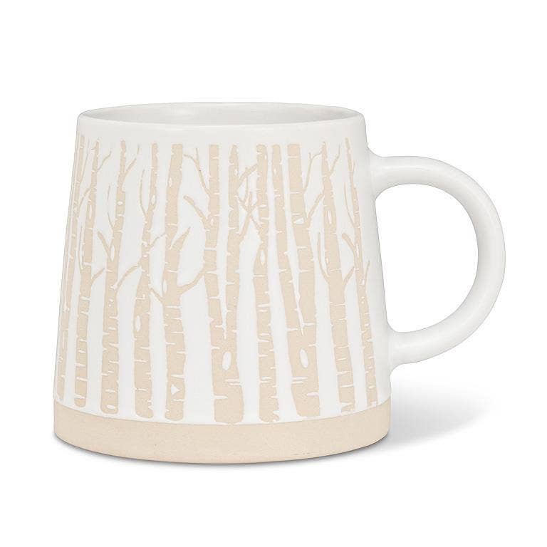 Birch Trees Mug - Merry PigletsAbbott
