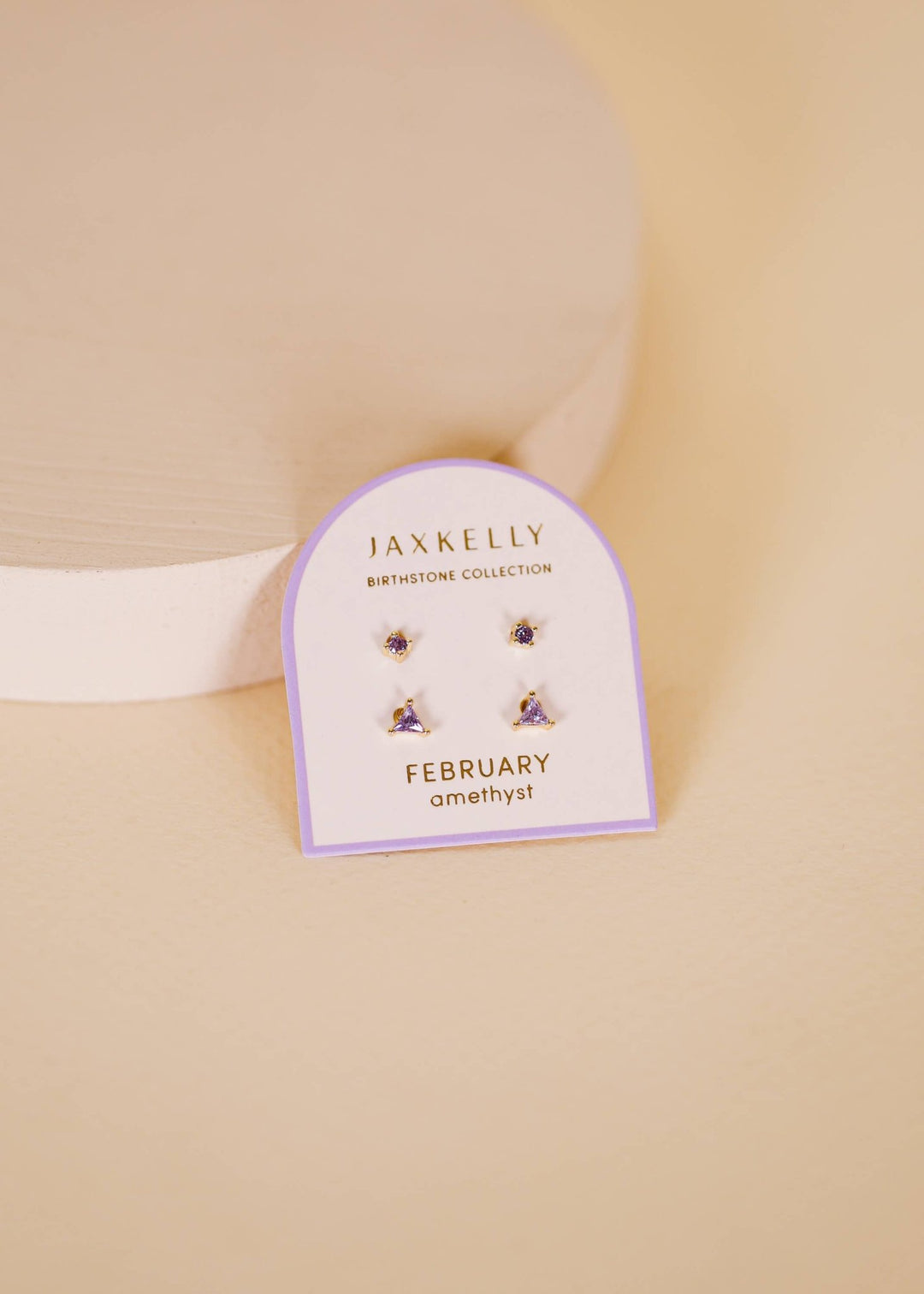 Birthstone Stud Gold Earrings Set - Merry PigletsJaxKelly