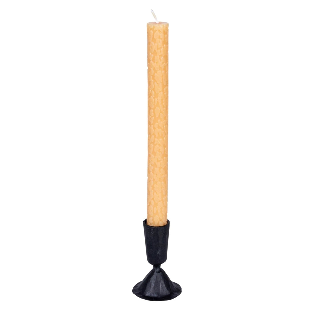 Black Cast Iron Taper Holder - Merry PigletsCreative Co - Op