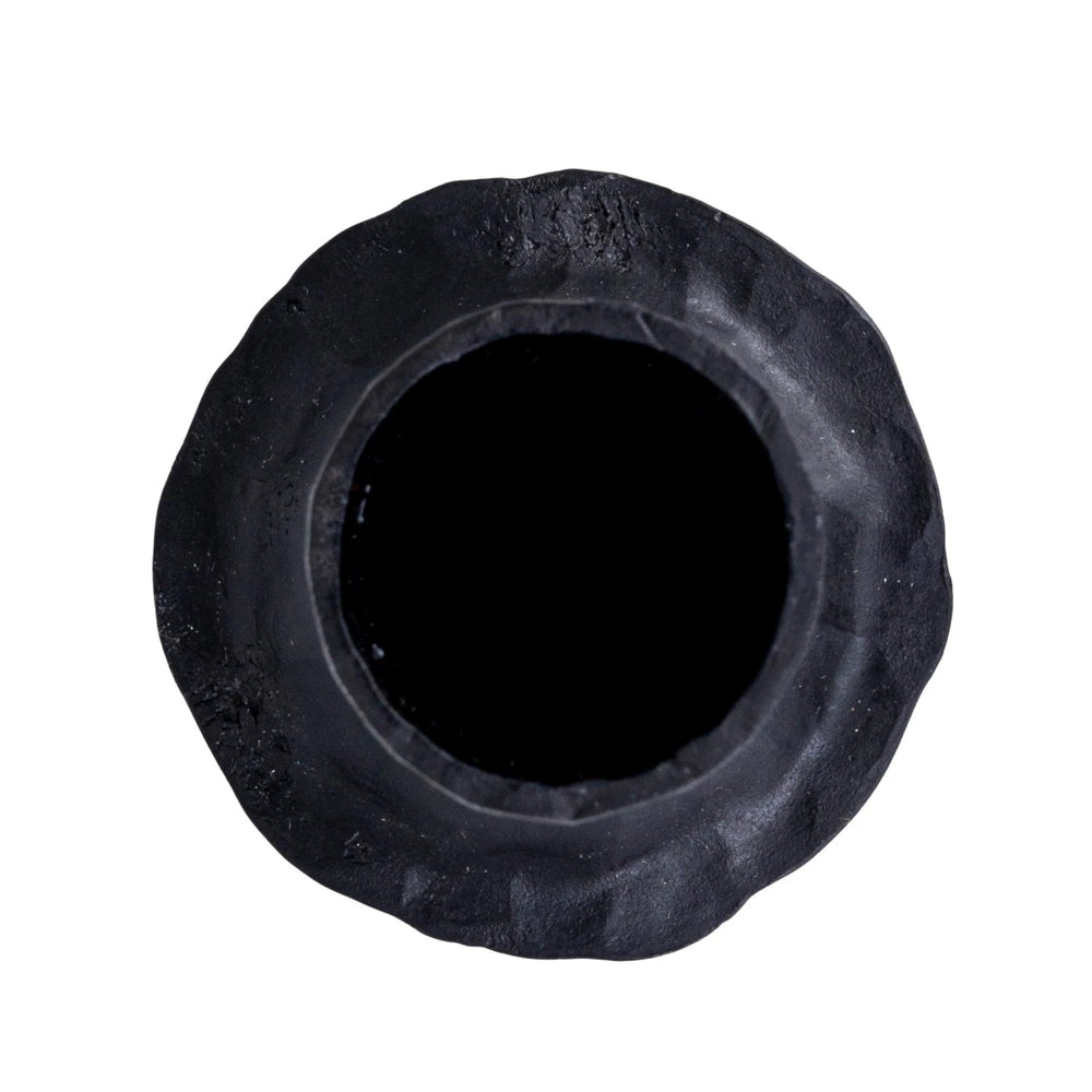 Black Cast Iron Taper Holder - Merry PigletsCreative Co - Op