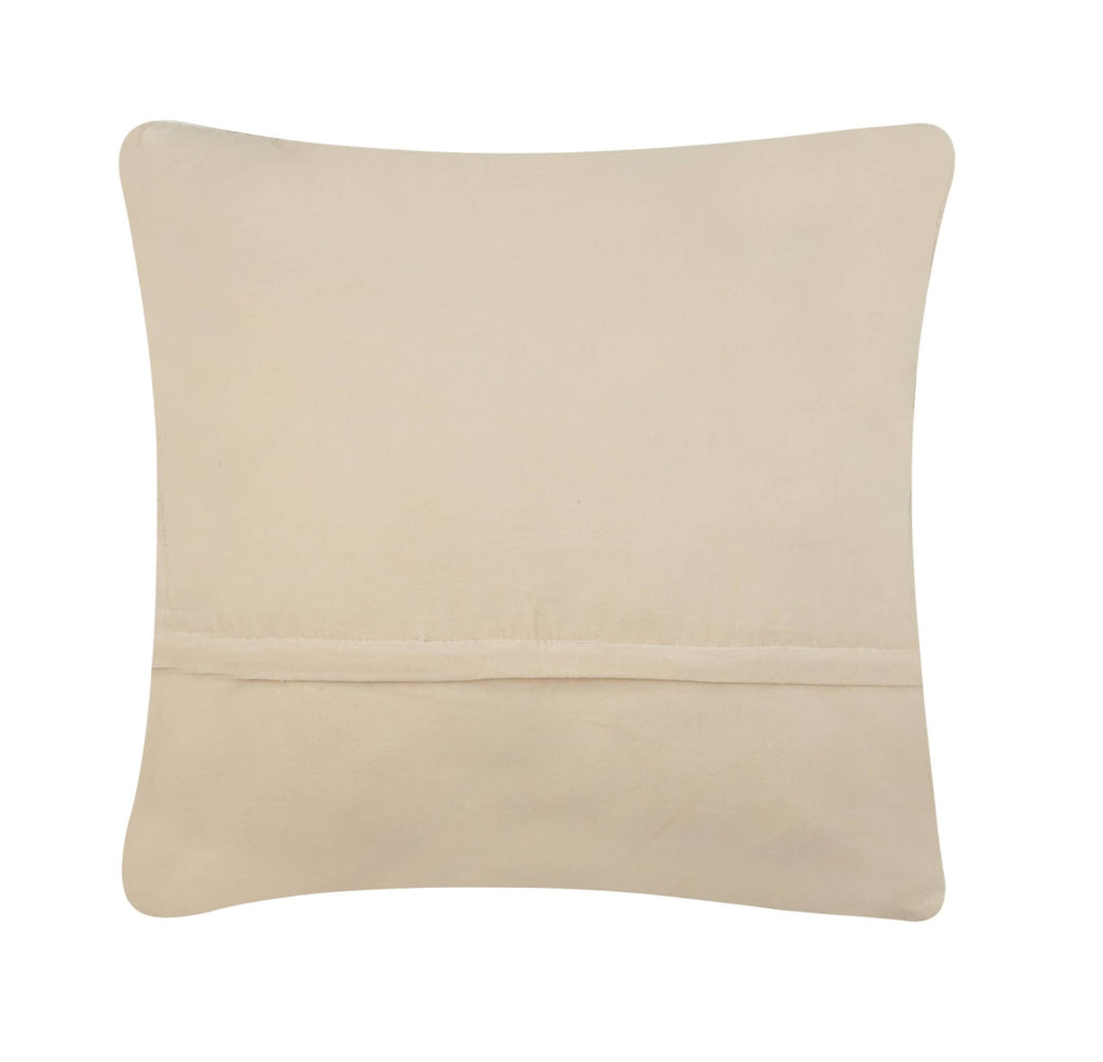 Blue Flower Frame Hooked Pillow - Merry PigletsPeking Handicraft