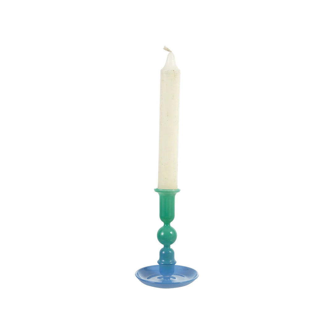 Glass Two-Tone Taper Holder