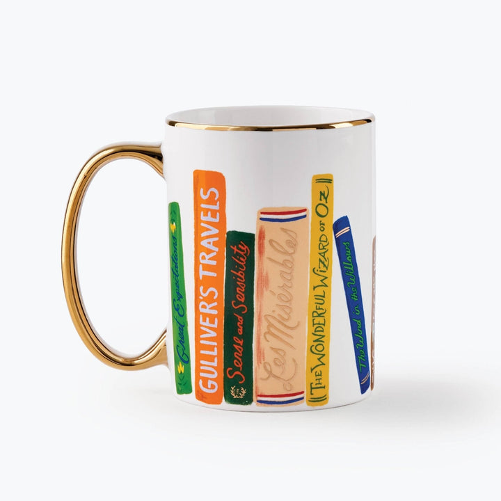 Book Club Porcelain Mug - Merry PigletsRifle Paper Co.