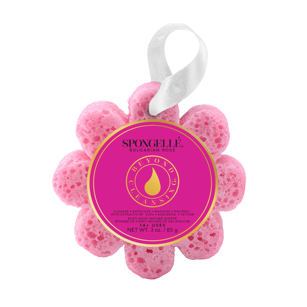 Bulgarian Rose Wild Flower Spongette - Merry PigletsSpongellé