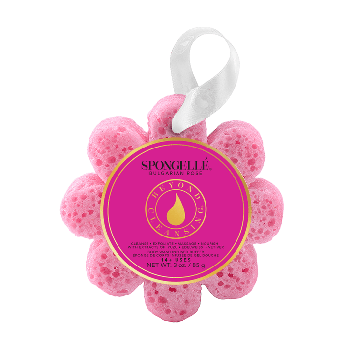 Bulgarian Rose Wild Flower Spongette - Merry PigletsSpongellé