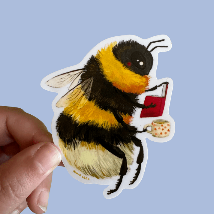 Bumblebee Sticker - Merry PigletsAnna Seed