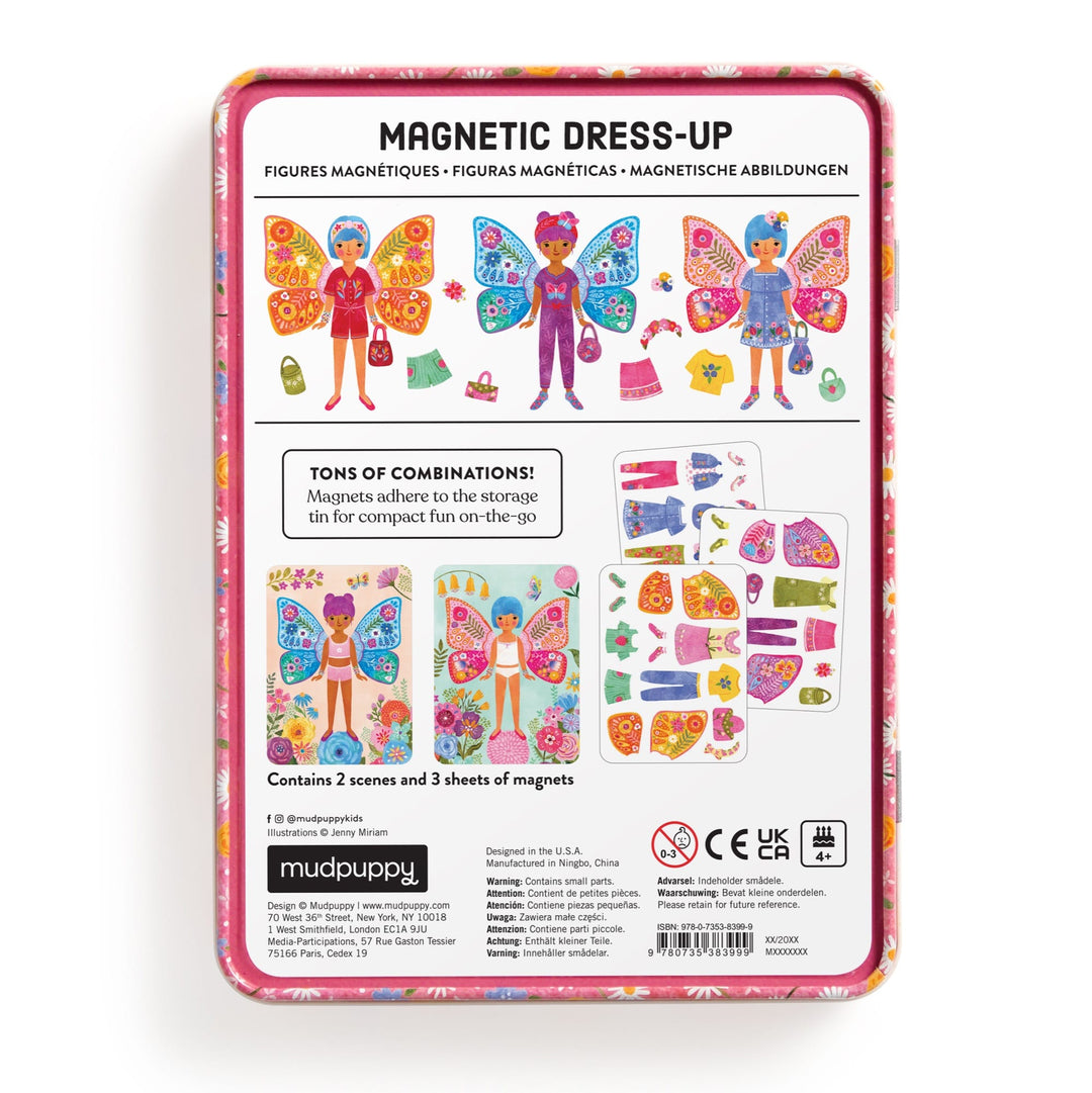 Butterfly Bliss Magnetic Dress - Up - Merry PigletsMudpuppy
