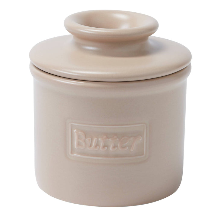 Cafe Matte Beige Butter Bell Crock - Merry PigletsThe Original Butter Bell® Crock