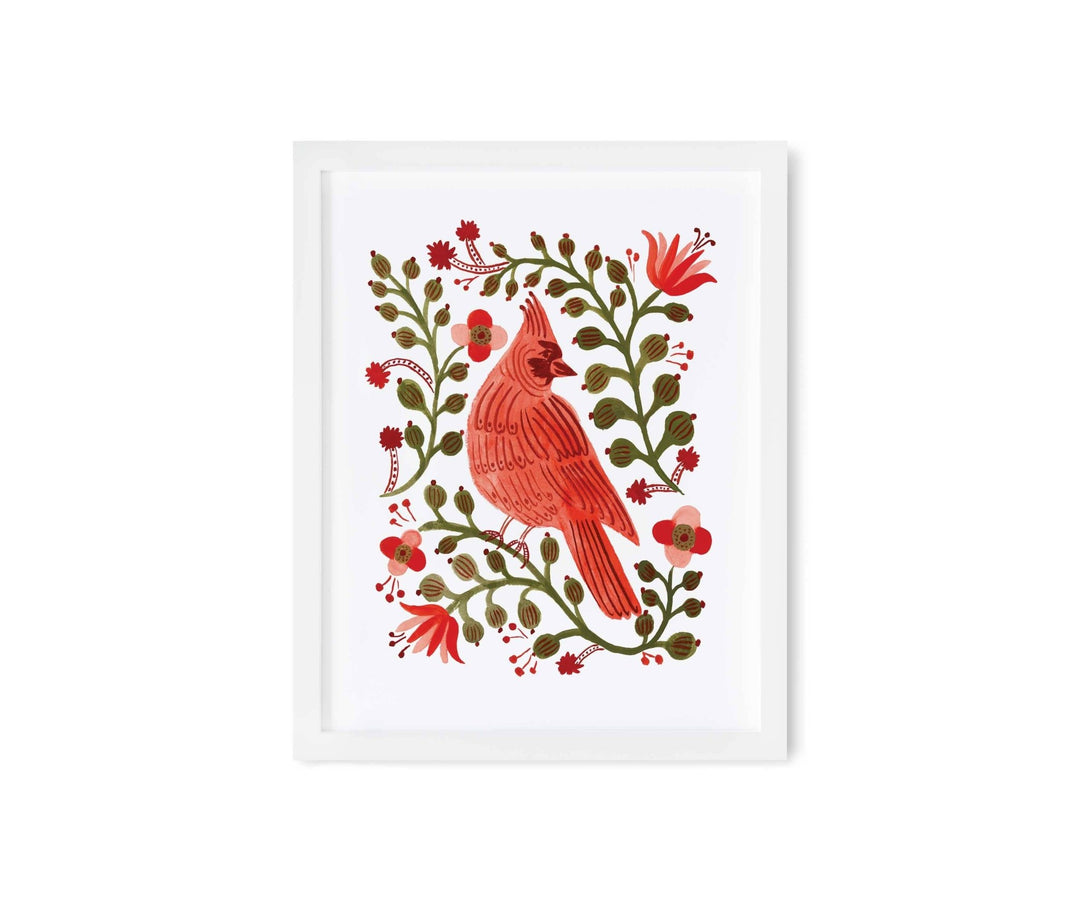 Cardinal Art Print - Merry PigletsRifle Paper Co.