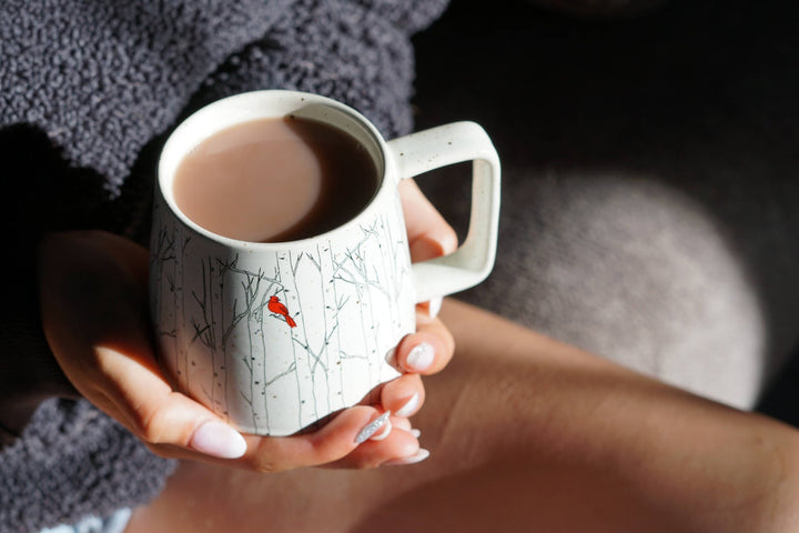 Cardinal in the Trees Mug - Merry PigletsArtsy Em