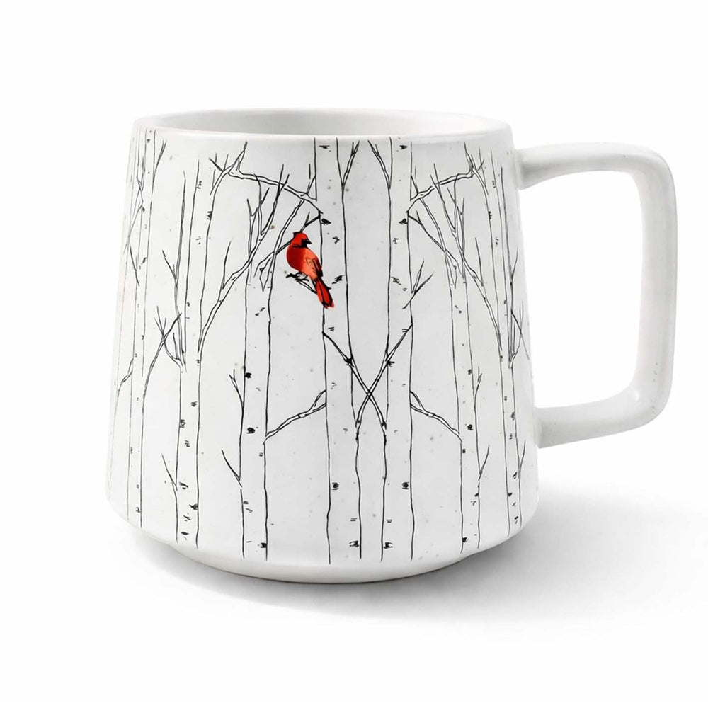 Cardinal in the Trees Mug - Merry PigletsArtsy Em
