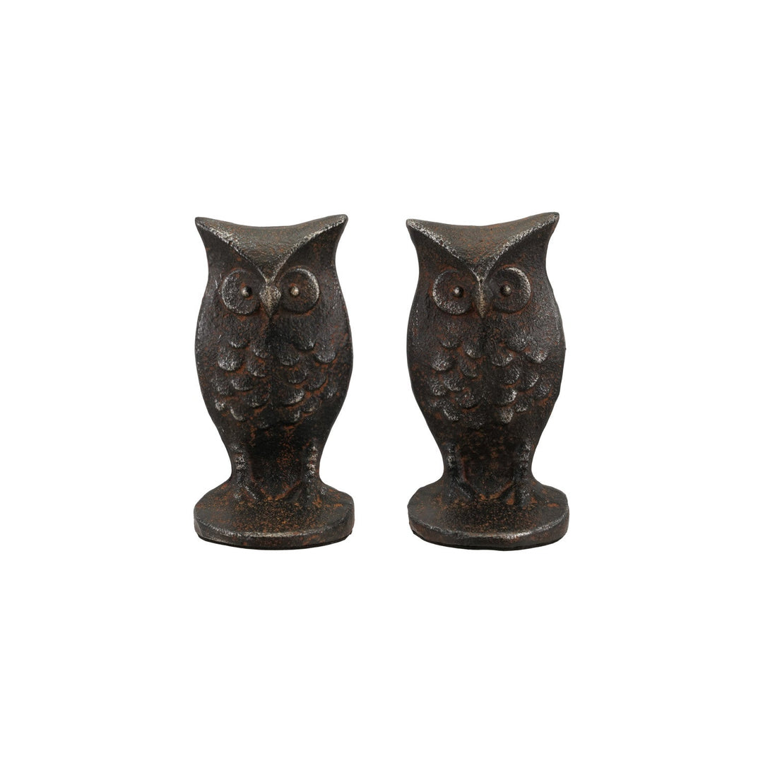 Cast Iron Owl Bookends - Merry PigletsCreative Co-Op