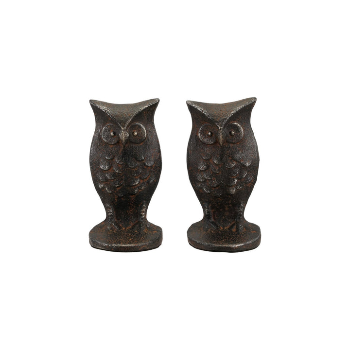 Cast Iron Owl Bookends - Merry PigletsCreative Co-Op