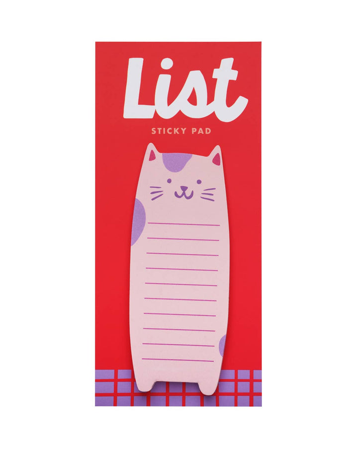 Cat List Pad - Merry PigletsGirl of All Work