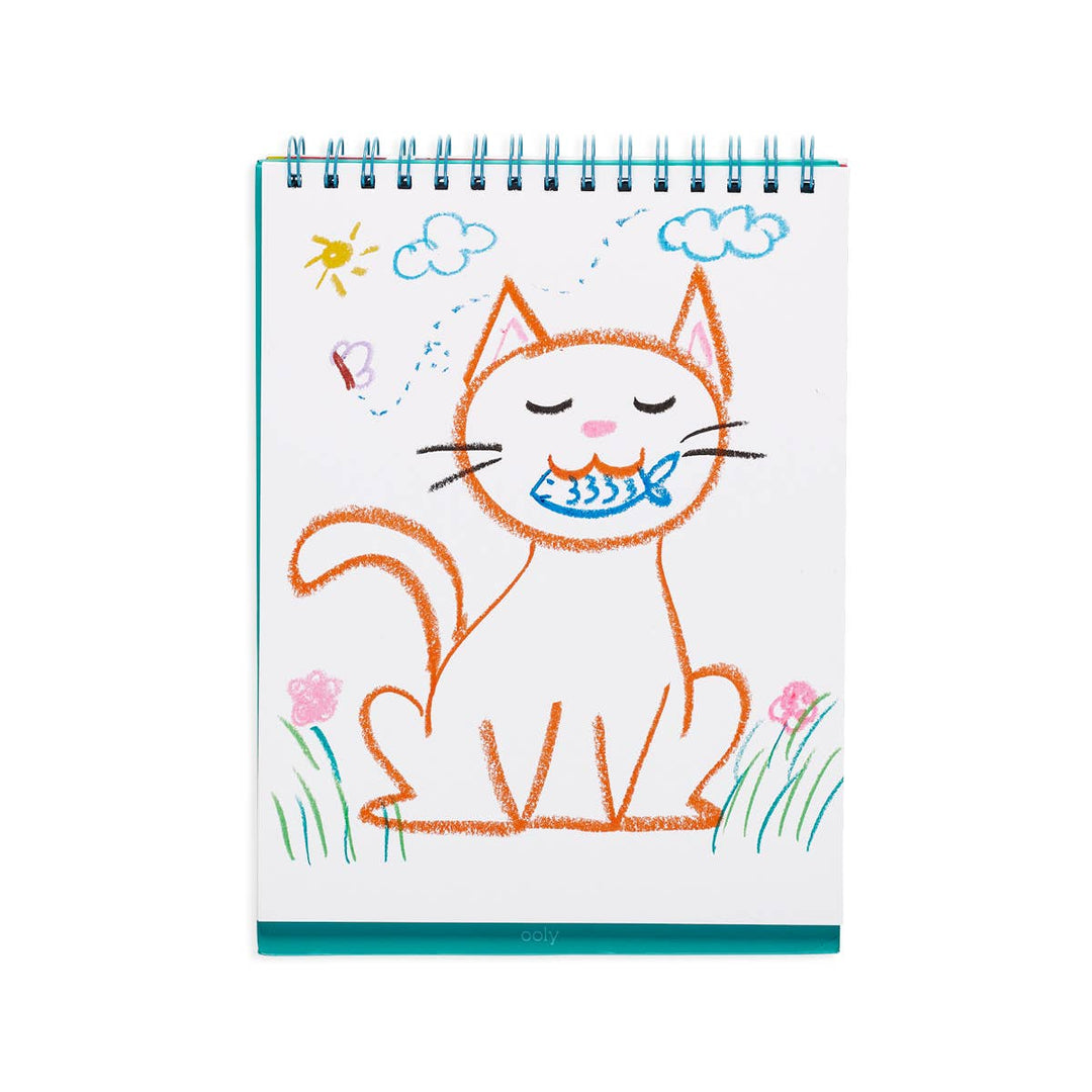 Cat Parade Gel Crayons - Merry PigletsOOLY