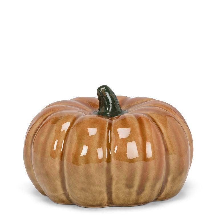 Ceramic Pumpkin - Merry PigletsAbbott