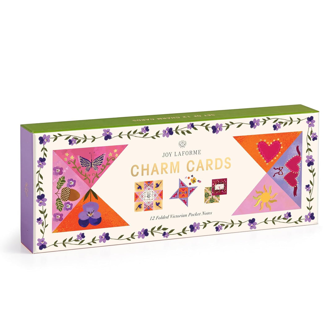 Charm Cards Pocket Note Set - Merry PigletsChronicle Books