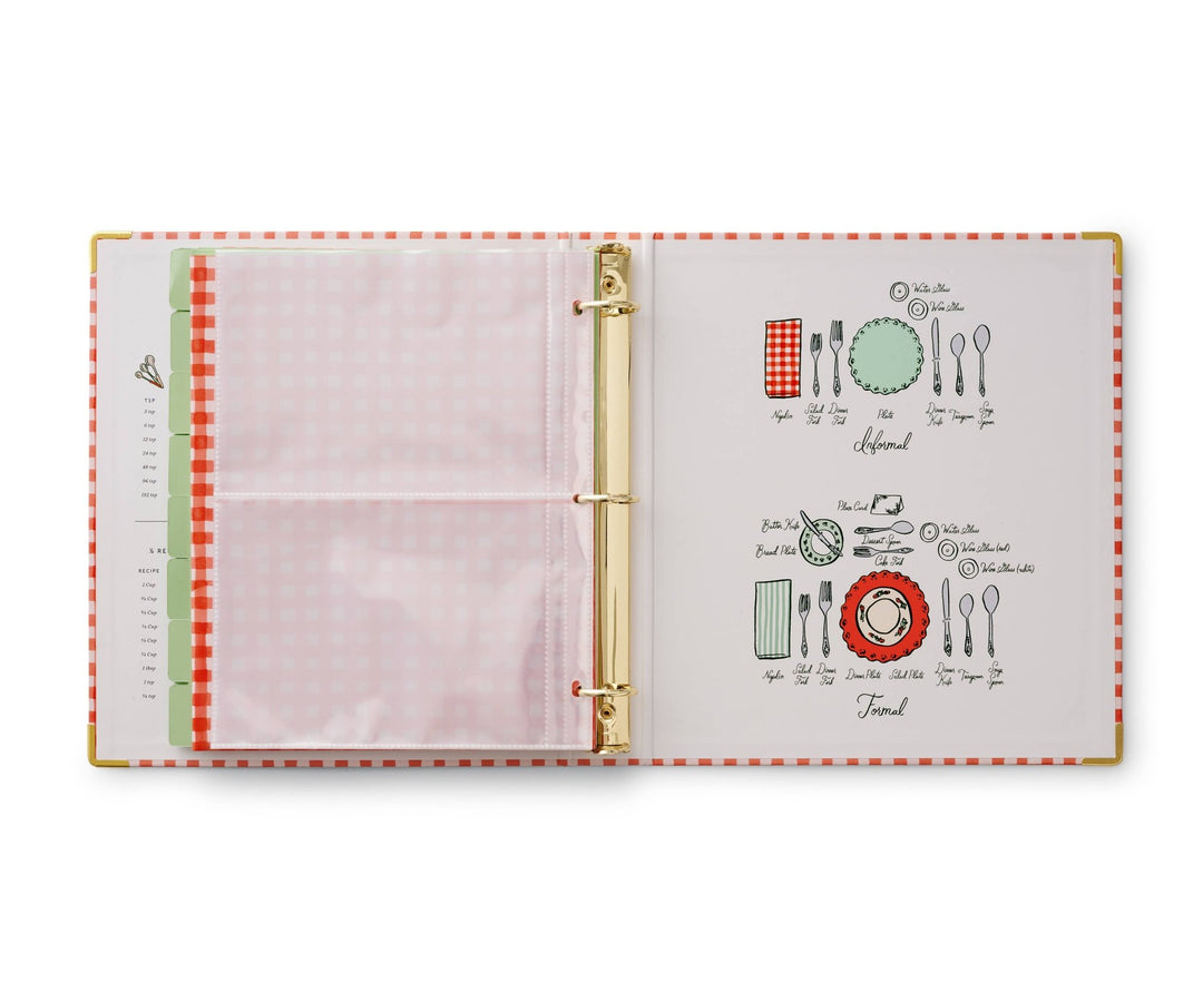 Cherry Farm Recipe Binder - Merry PigletsRifle Paper Co.