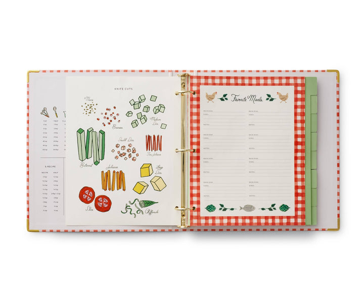 Cherry Farm Recipe Binder - Merry PigletsRifle Paper Co.