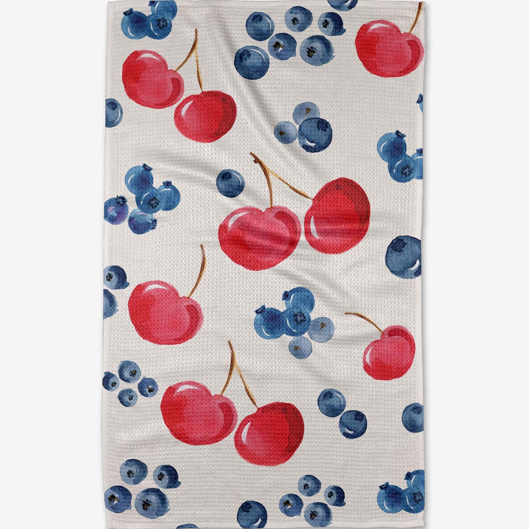 Cherry On Top Tea Towel - Merry PigletsGeometry
