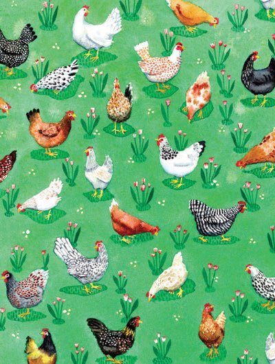 Chicken Notecards - Merry PigletsSkandisk