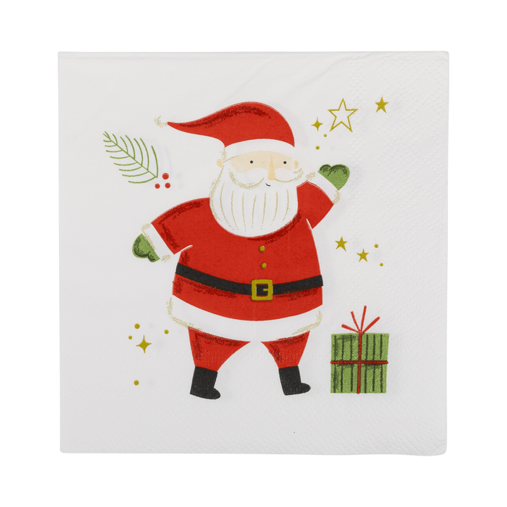 Christmas Icons Cocktail Napkins - Merry PigletsMy Mind’s Eye